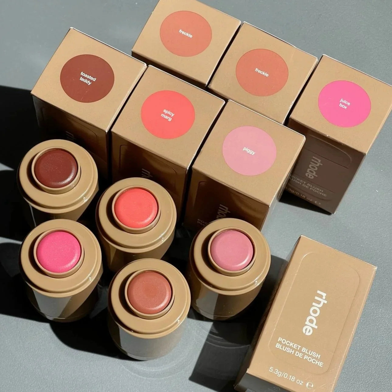 3-in-1Blush Stick Lasting Brightens Facial Cheek Stick Moisturizing Flash Lip Gloss Makeup Lip Gloss Face Rouge